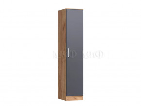 Пенал Мартина ЛДСП Графит, Дуб крафт в Тюмени - mebel-tymen.ru | фото