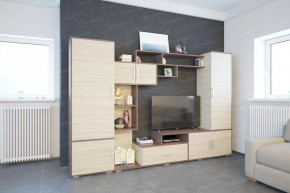 Пенал "Пекин" Ясень шимо темный/Ясень шимо светлый в Тюмени - mebel-tymen.ru | фото