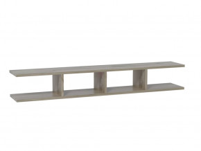 Полка 2 "Ольга 19" Дуб крафт серый/Дуб крафт белый в Тюмени - mebel-tymen.ru | фото
