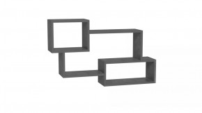 Полка для книг-11 Антрацит в Тюмени - mebel-tymen.ru | фото