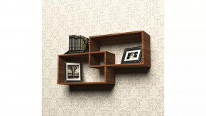 Полка для книг-5 Ясень шимо светлый в Тюмени - mebel-tymen.ru | фото