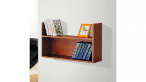 Полка для книг Орех в Тюмени - mebel-tymen.ru | фото