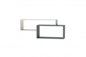 Полка Клео Пл-1, 1150 мм, графит, миндаль Диал в Тюмени - mebel-tymen.ru | фото