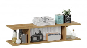 Полка настенная «Хилтон» (1100) Дуб Крафт золотой в Тюмени - mebel-tymen.ru | фото