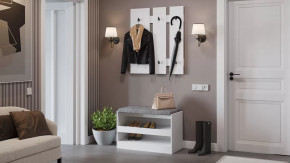 Прихожая «Агата» №1 Белый в Тюмени - mebel-tymen.ru | фото