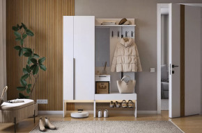Прихожая Баско К2 белое дерево в Тюмени - mebel-tymen.ru | фото