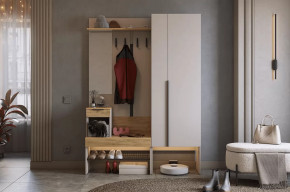 Прихожая Баско К2 кашемир/дуб крафт золотой в Тюмени - mebel-tymen.ru | фото