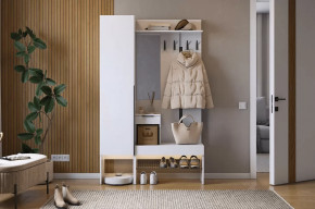 Прихожая Баско К3 белое дерево в Тюмени - mebel-tymen.ru | фото