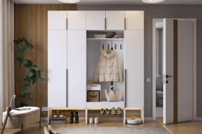 Прихожая Баско К7 белое дерево в Тюмени - mebel-tymen.ru | фото