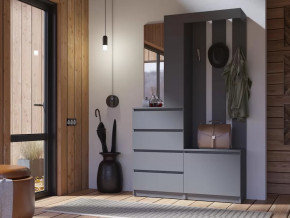 Прихожая Челси графит в Тюмени - mebel-tymen.ru | фото