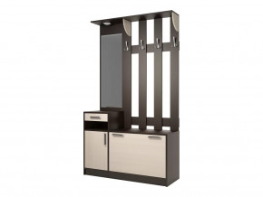 Прихожая Диана-4 Секция-14 Венге/Дуб молочный в Тюмени - mebel-tymen.ru | фото