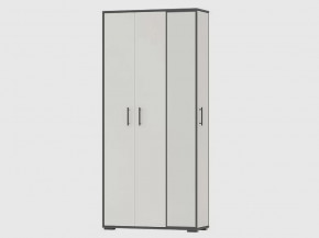 Прихожая ДОМИНО МИНИ УНИ (ш880*г360*в2020мм), ЛДСП Графит/Белый в Тюмени - mebel-tymen.ru | фото