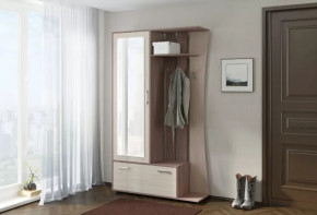 Прихожая Каприз Ясень Шимо Темный/Ясень Шимо Светлый в Тюмени - mebel-tymen.ru | фото