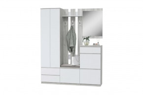 Прихожая Лори, набор №ДС-1, дуб серый/белый в Тюмени - mebel-tymen.ru | фото