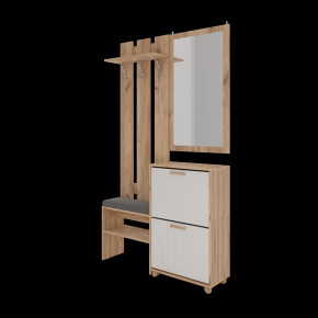 Прихожая Ньёрд- Белый в Тюмени - mebel-tymen.ru | фото