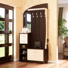 Прихожая "Саша 14" Анкор светлый/Анкор темный в Тюмени - mebel-tymen.ru | фото