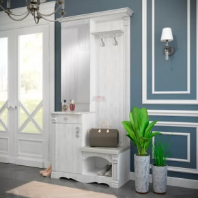 Прихожая "Саша 15" Белый/Анкор светлый в Тюмени - mebel-tymen.ru | фото