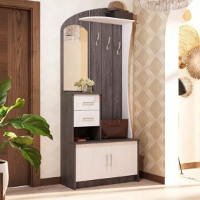 Прихожая "Саша 20" Анкор темный/Анкор светлый в Тюмени - mebel-tymen.ru | фото