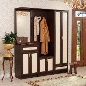 Прихожая "Саша 3" Дуб крафт серый / Дуб крафт белый в Тюмени - mebel-tymen.ru | фото