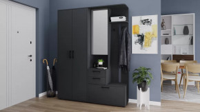 Прихожая «Витра» №4 Антрацит в Тюмени - mebel-tymen.ru | фото