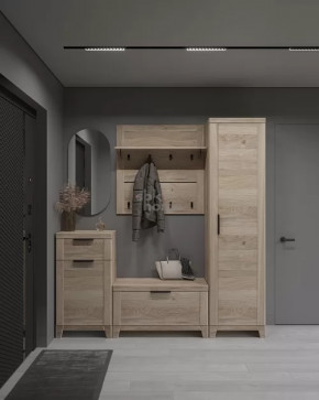 Прихожая Юта, вариант №1, дуб мария в Тюмени - mebel-tymen.ru | фото