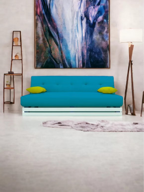 Прямой диван манго 1 Нео Азуре/Подушки Нео Эппл в Тюмени - mebel-tymen.ru | фото