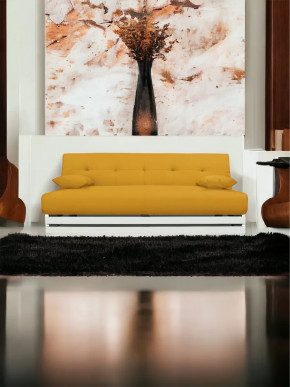 Прямой диван манго 1 Савана Елоу/Планки белые в Тюмени - mebel-tymen.ru | фото