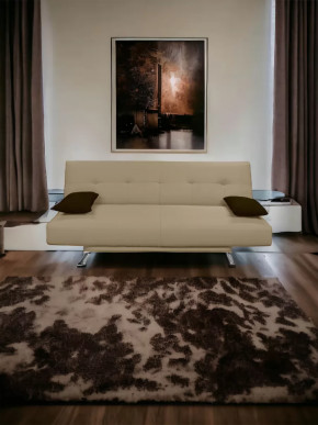 Прямой диван манго 2 Нео Латте/Подушки Нео Шоколад в Тюмени - mebel-tymen.ru | фото