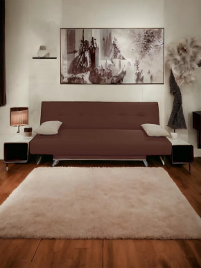 Прямой диван манго 2 Нео Шоколад/Подушки Нео Латте в Тюмени - mebel-tymen.ru | фото