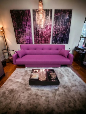 Прямой диван с подлокотниками манго 3 Савана Берри в Тюмени - mebel-tymen.ru | фото