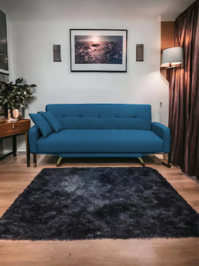 Прямой диван с подлокотниками манго 3 Савана Деним в Тюмени - mebel-tymen.ru | фото