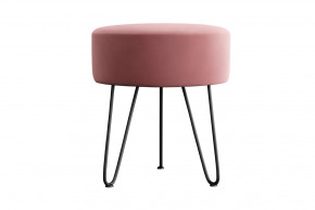 Пуф Берг Велюр Ультра коралл в Тюмени - mebel-tymen.ru | фото