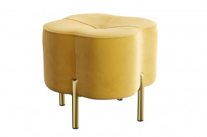 Пуф Кантри Велюр Ультра Мустард в Тюмени - mebel-tymen.ru | фото