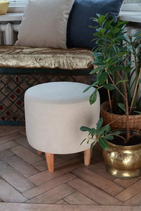 Пуф круглый LEKKI, Cream в Тюмени - mebel-tymen.ru | фото