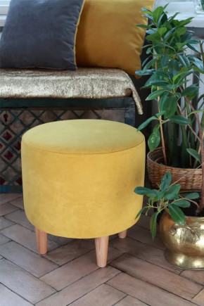 Пуф круглый Lekki, Yellow в Тюмени - mebel-tymen.ru | фото