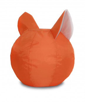 Пуф-мешок "Лиса" малое, цвет оранжево-белый в Тюмени - mebel-tymen.ru | фото