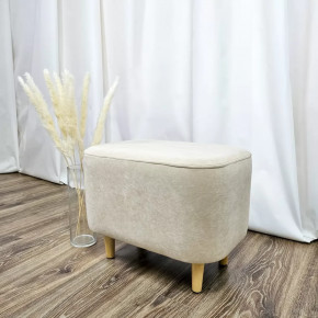 Пуф овальный Lekki, Cream в Тюмени - mebel-tymen.ru | фото