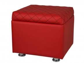Пуф Вега (красный) в Тюмени - mebel-tymen.ru | фото
