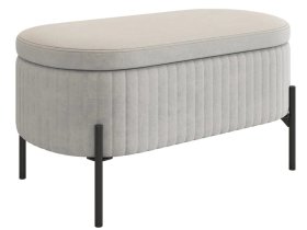 Пуф Винни галька (велюр) в Тюмени - mebel-tymen.ru | фото