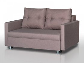 Диван Реал 120 с подлокотниками латте в Тюмени - mebel-tymen.ru | фото