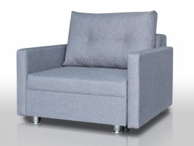 Кресло-кровать Реал 80 с подлокотниками грей в Тюмени - mebel-tymen.ru | фото