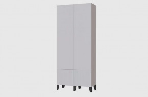 РЕЯ РГШ Шкаф (ш900*г380*в2100мм), ЛДСП Белый/МДФ Белый снег в Тюмени - mebel-tymen.ru | фото