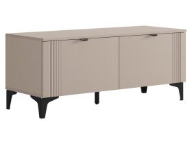 Тумба Рич кашемир/фрапучино матовый/черный в Тюмени - mebel-tymen.ru | фото