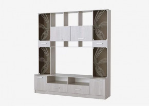 САБИНА СМ-2000 Стенка (ш2000*г520*в2200мм), ЛДСП ясень анкор светлый НК в Тюмени - mebel-tymen.ru | фото