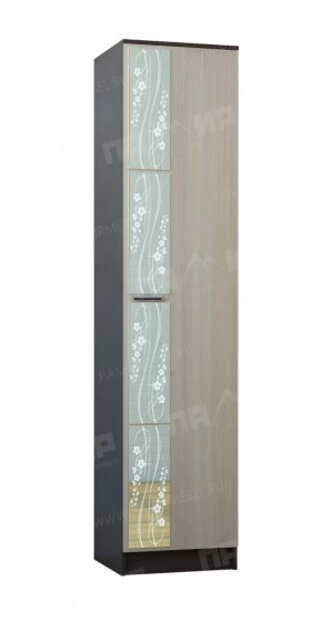 САБИНА СП-500 Пенал (ш500*г520*в2200мм), ЛДСП венге/дуб белфорт НК (4уп) в Тюмени - mebel-tymen.ru | фото