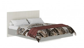 СЕЛЕНА Кровать МДФ КР-002 с ОРТОПЕДОМ     Сп.место 1600 х 2000 мм. Шиншилла серая/матовая Кварц Грей Софт в Тюмени - mebel-tymen.ru | фото