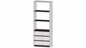 Серия Бостон Стеллаж 3 ящика анкор светлый в Тюмени - mebel-tymen.ru | фото