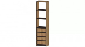 Серия Бостон Стеллаж 4 ящика дуб вотан в Тюмени - mebel-tymen.ru | фото