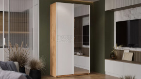 Серия шкафов-купе «Оскар Скания» Ручка белая, Дуб Крафт золотой, Белый снег, Белый матовый в Тюмени - mebel-tymen.ru | фото