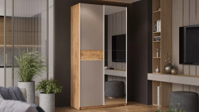 Серия шкафов-купе «Оскар Скания» Ручка белая, Дуб Крафт золотой, Кашемир, Дуб тортугга в Тюмени - mebel-tymen.ru | фото